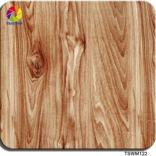 TSAUTOP Size 0.5m x 20m water transfer printing Wood Grain Hydro Dip Film WDF122