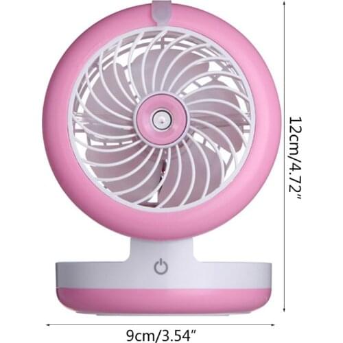 Portable Water Spray Mist Fan Electric USB Rechargeable Handheld Mini Fan Cooling Air Conditioner Humidifier for Outdoor