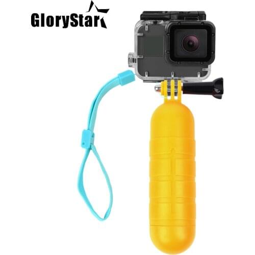 Waterproof Bobber Floating Non-slip Hand Bar Selfie Grip for Gopro 8 7 5 6 4 3+ Session Xiaomi Yi 4K SJCAM SJ4000 Accessory MAX