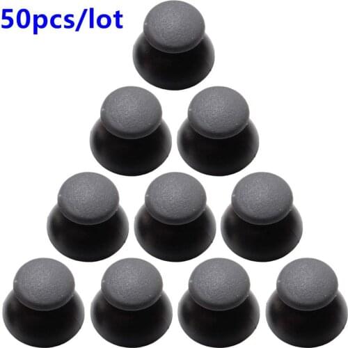 50PCS Replacement Stick 3D Analog Joystick Thumbstick Thumb Grip Stick Cover Cap Shell for Sony PlayStation 3 PS3 Controller