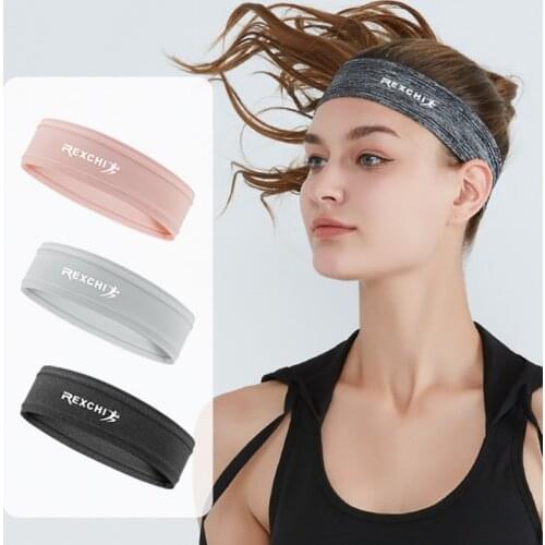 Sweatband Sports Headband Stretch Elastic Yoga Running hair band Outdoor Sport Headwrap Fitness Sports