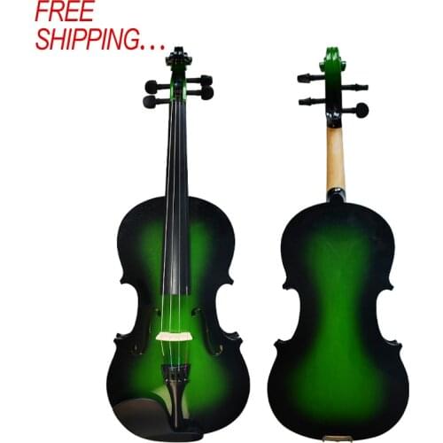 Kinglos 2021 new prodcuts quality professional practice 4/4 size colorful student acoustic violin