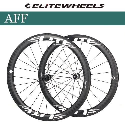 ELITEWHEELS DT 350S 700c Carbon Wheels 20-24H Road Bike Wheel 25 /27mm Width Tubular Clincher Tubeless Carbon Fiber Wheelset