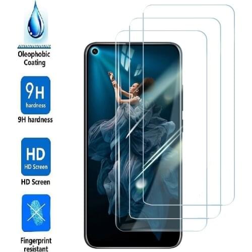 For TCL 10 5G / 10L / Plex / Lite/10 SE Tempered Glass Screen Protector Ultra Thin Explosion-proof Protective Film Guard