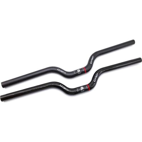 Bicycle Handlebar Carbon Fiber LITEPRO Folding Bike Riser/Flat Bar Swallow/One-shaped 25.4*540/580mm
