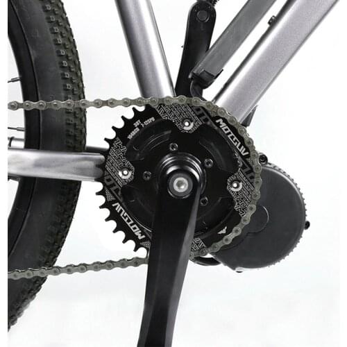 Bicycle Crankset Bafang 32T 34T 36T 38T Bicycle Motor Aluminum Alloy Chainring Chain Ring Adapter Electric Bicycle Accessory