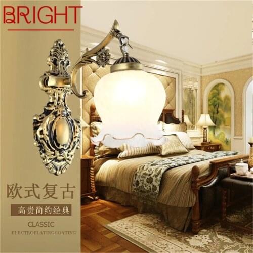 BRIGHT Wall Lamps Contemporary Retro Simple Indoor Sconces LED Lights For Home Decoration