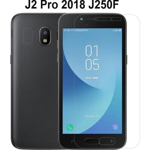 Tempered Glass For Samsung Galaxy J2 Pro 2018 J250F Screen Protector Film Glass For Galaxy J2Pro Tough Protection Glass Cover