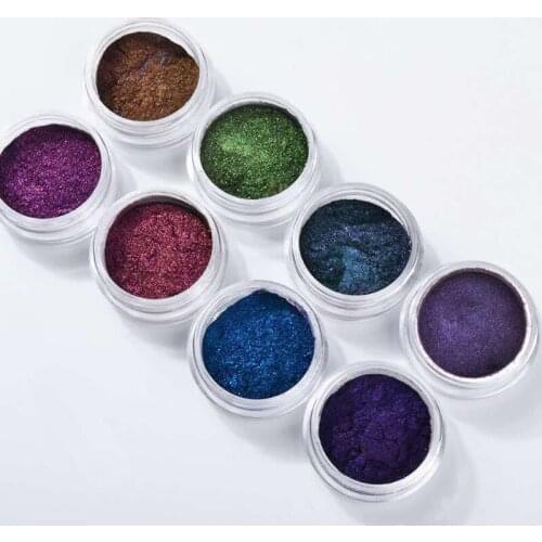 Mirror Pearl Powder Epoxy Resin Glitter Chameleons Pigment Resin Jewelry Making Decor Sparkle