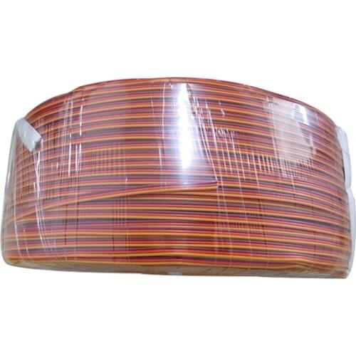 10meter 26AWG 30cores servo extension lead cable JR Futaba servo extended wire cord for RC model accessories