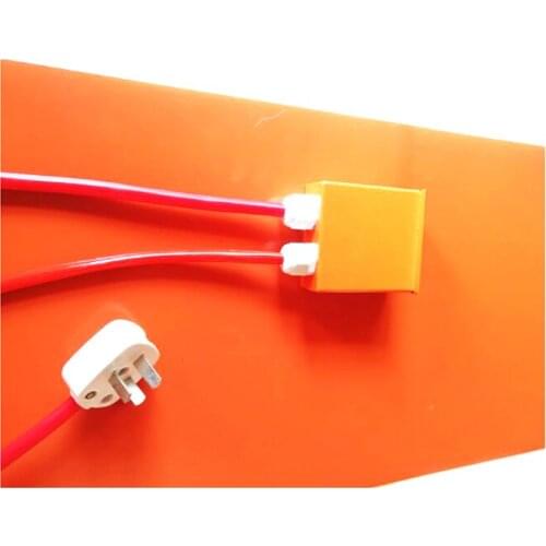 230V 3000W 300*3100*1.5mm Silicone Heat Blanket digital thermostat on wire 1500mm lead wire