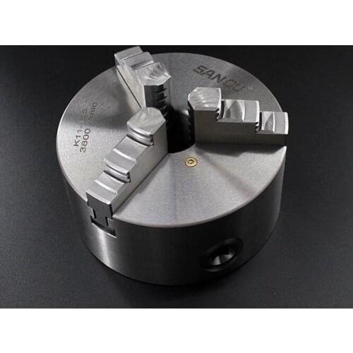 3 Jaw Lathe Chuck 80mm 100mm 125mm 130mm 160mm 200mm Self-centering Metal Chuck CNC Metalworking Tool