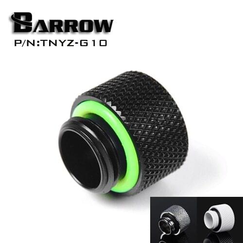 BARROW (Extend 10mm) Fitting G1/4'' M to F Extend Connect Adapter Male to Female Increase 10mm Length Connector Cooling System