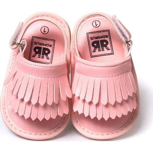 2018 Summer Toddler Girl Bebe Solid Christening Party Baby Shoes,Infant Hot Sale Fringe Birthday Blue PU Baby Moccasins Shoes