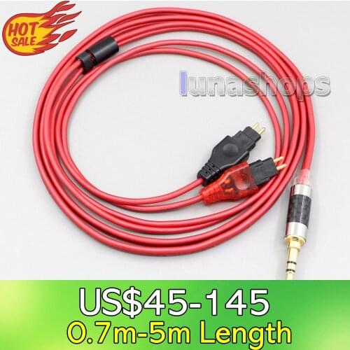 LN006691 4.4mm XLR 2.5mm 3.5mm 99% Pure PCOCC Earphone Cable For Sennheiser HD580 HD600 HD650 HDxxx HD660S HD58x HD6xx