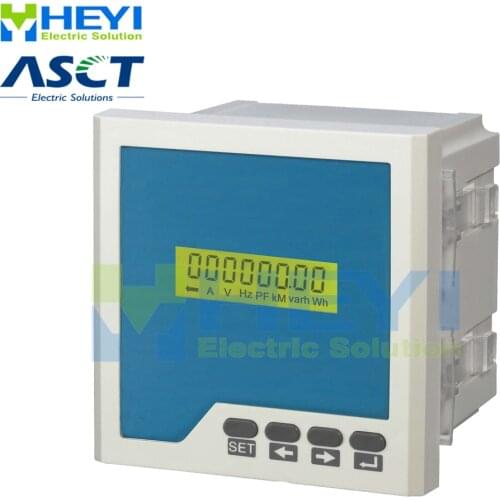 LCD Single phase Multifunctional Monitoring Meters multifunction meter digital Combined Meters with RS485