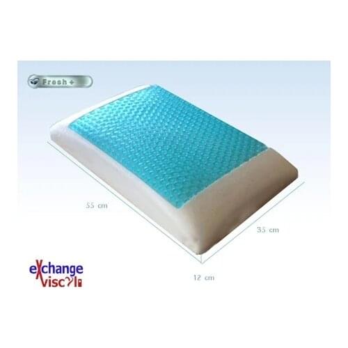 Visco Pillow 4 Seasons Gelled Oropedic Neck Pillow 55*35*12 cm дакимакура для дома cuscino cojines ортопедическая подушка