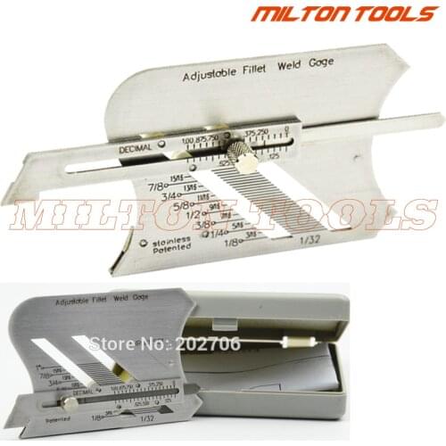 Adjustable fillet weld gage MG-3 adjust weld gauge Measure Fillet Weld Measure Weld Throat Thickness