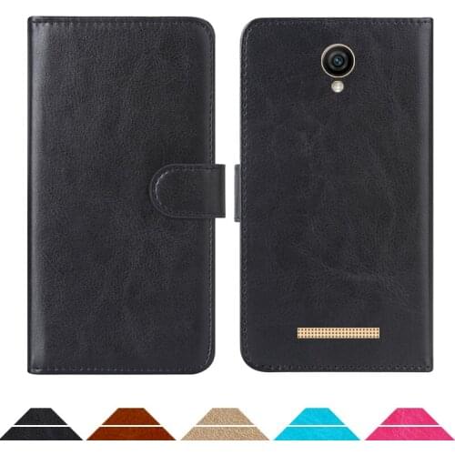 Luxury Wallet Case For Ark Benefit M9 PU Leather Retro Flip Cover Magnetic Fashion Cases Strap
