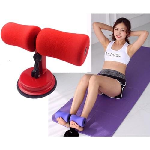 Sit Up Bars Strong Suction Abdominal Core Workout Strength Training Situp Assist T Bar Stand Fitness Equipment for Home Gym