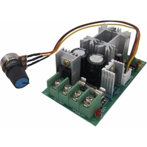 Taiss/DC Motor Speed Controller 12V 24V 36V 48V 60V High Power Drive Module PWM Controller 20A Current regulator 20AL0967