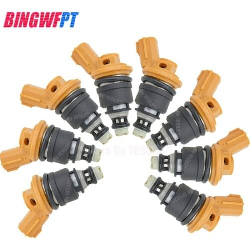 8x high performance 555cc fuel injectors 16600-RR543 16600RR543 yellow for nisaan 300ZX Z32 RB25DET VG30DETT SR20DET KA24
