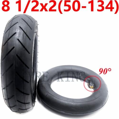 8 1/2x2(50-134) Inner Tube Outer Tyre 8.5x2 Pneumatic Tire for Inokim Light Electric Scooter Baby Carriage Folding Bicycle