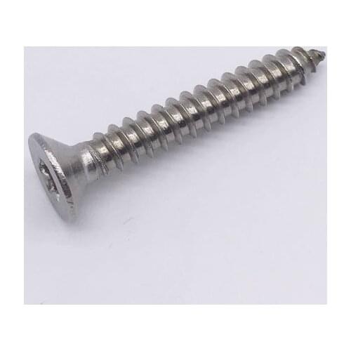 Wkooa ST2.9 Security Torx Screw Self Tapping Screw Countersunk Head Stainless Steel T10