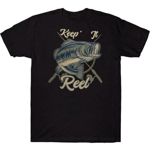 Keeping It Reel Fishing Gift For Fisherman Gift Funny Womens Mens T-shirt