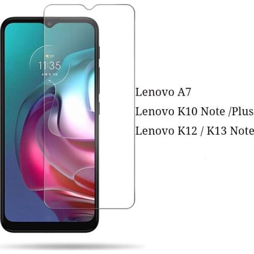 2.5D Tempered Glass for Lenovo K13 K10 K12 Note Screen Protector for Lenovo K10 Plus K10+ A7 a7 Glass Anti Blue Matte Glass