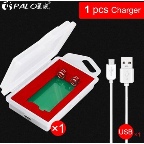 PALO 1.5V battery charger for PALO AA 1.5V rechargeable battery lithium Li-ion 1.5v batteries