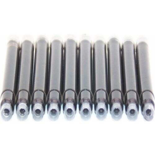 10pcs Jinhao advanced Black ink Refill Fountain Pen Universal Ink Cartridges
