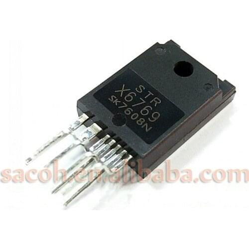5PCS/lot New OriginaI STR-X6769 STRX6769 or STR-X6769B or STR-X6768N STR-X6768 TO-3PF-7 Off-Line Switching Regulators