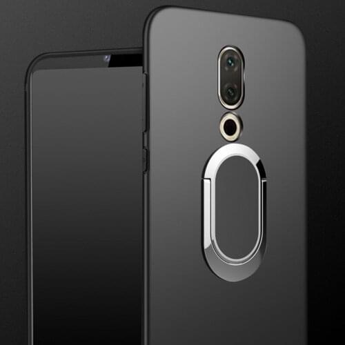 Finger Ring Holder Cover for Meizu 15 Kickstand Funda Soft Silicon Capa Magnetic Bracket for Meizu 15 Lite M15 Cover