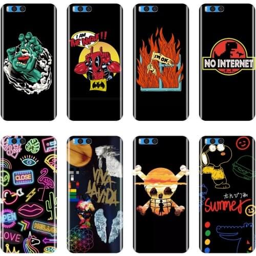 Black Cool Cartoon Anime Funny Back Cover For Xiaomi Mi Max Mix 1 2 2S 3 Soft Phone Case Silicone For Xiaomi Mi Note 1 2 3 Edge