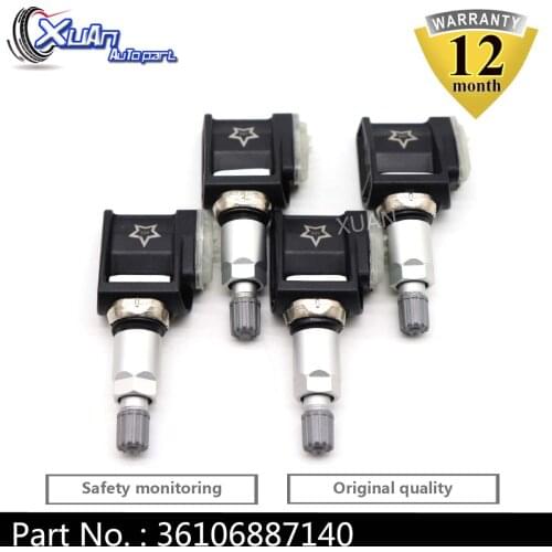 XUAN Tire Pressure Monitor TPMS Sensor 36106887140 For BMW 5 G30 G31 G38 F90 M5 6 G32 GT 7 G11 G12 X3 G01 X4 G02 X5 ROOL ROYCE