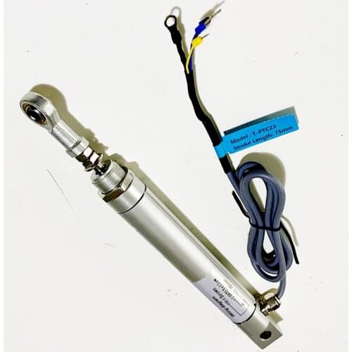 15mm 59mm 75mm 100mm 150mm LVDT Linear position travel sensor with eye rod T-PTC23