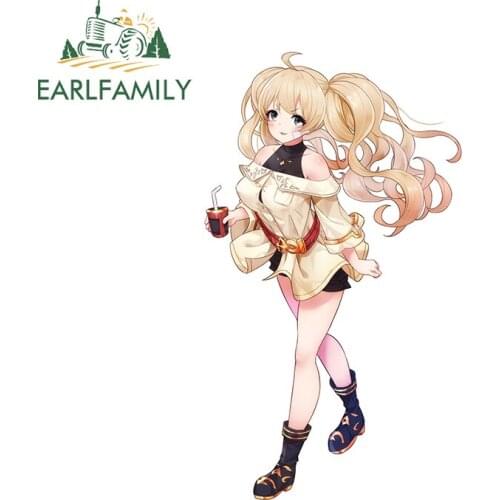 EARLFAMILY 13cm x 7.5cm for Granblue Fantasy Decal Anime Car Sticker Waterproof Graffiti Graphics Windows Bumper Decoration