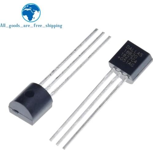 100pcs/lot Sensor Electronic chip DS18B20 TO-92 18B20 chips Temperature Sensor IC 18b20 diy electronic