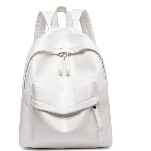 Женские белые рюкзаки Elunico China At AliExpress