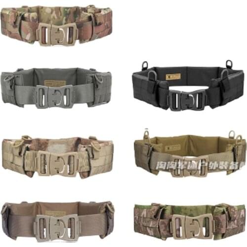 Emersongeer tactical patrol waist belt mounted by MOLLE system