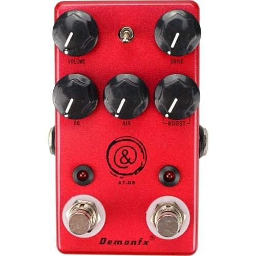 Demonfx AT-DS Guitar Effect Pedal Overdrive With True Bypass