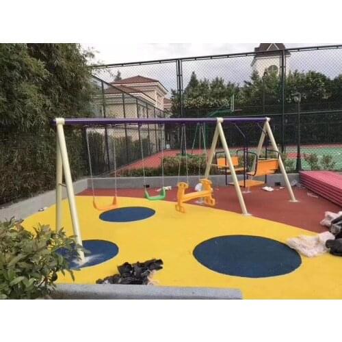 Outdoor baby swing chair playground childrens plastic slide garden toys seat kids monkey bars set children child swing nest Q67