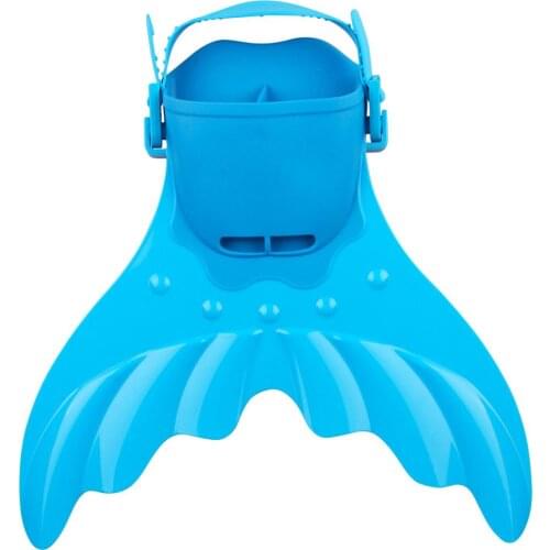 Girls Mermaid Swimming Flippers Red Blue Green Mermaid Monofin Real Swimmable Mermaid Tail Fin Costume for Kids B28185CH