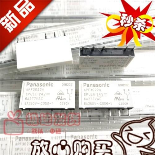 New Off-the-Shelf APF30205 APF30212 APF30224 5V 12V 24V Relay 5 Feet