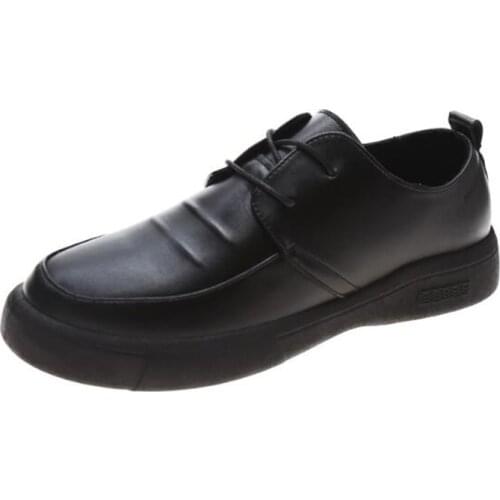 New mens single shoes fashion leather soft sole non-slip lightweight comfortable business casual shoes men new arrivals