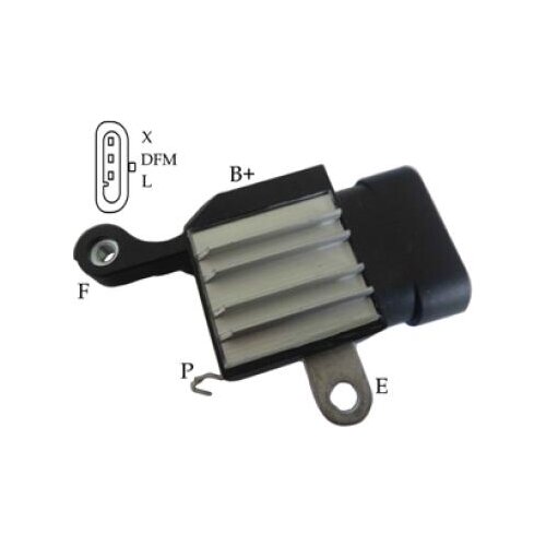 NEW HNROCK REGULATOR 13305700 B-Circuit Voltage Set Point 14.80 V Soft Start 32% LRC 5 Sec Field Lamp Shorted Circuit Protection