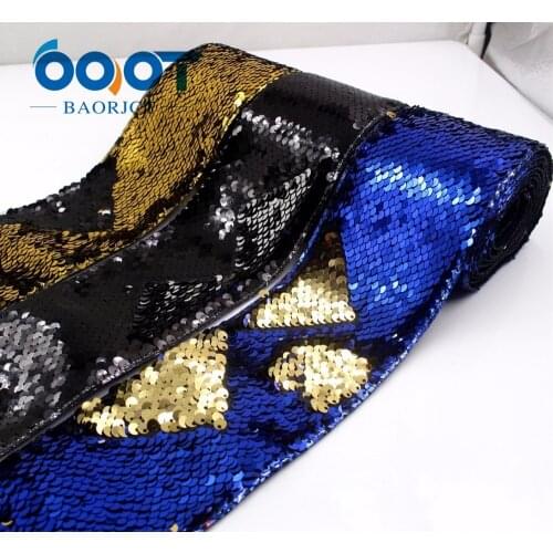 OOOT BAORJCT G-18930-1282,75 mm,2 yards Colorful squama Ribbons,Wedding decoration,Garment accessories, DIY handmade materials