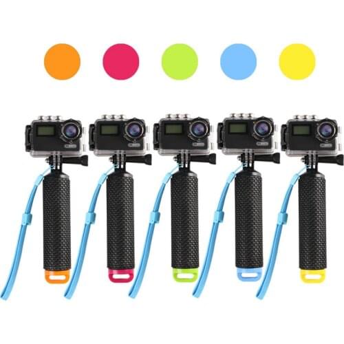 Water Floating Hand Grip Handle Mount Float Accessories for Go Pro Gopro Hero 8 7 6 5 4 Xiaomi Yi 4K SJ4000 SJ5000 Action Camera