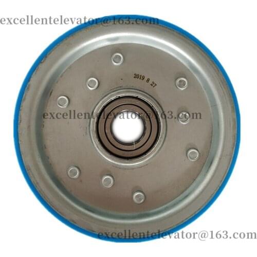 Elevator Rope Roller Double Grooves 140x20x6204 140*20*6204 Blue instead of green Use for Otis